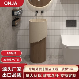 立柱盆