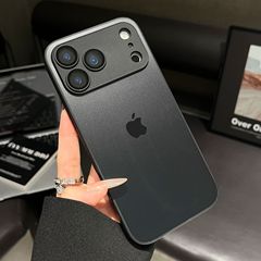 AG轻砂17系列适用iPhone17/手机壳17pro纯色16磨砂15镜头膜新款