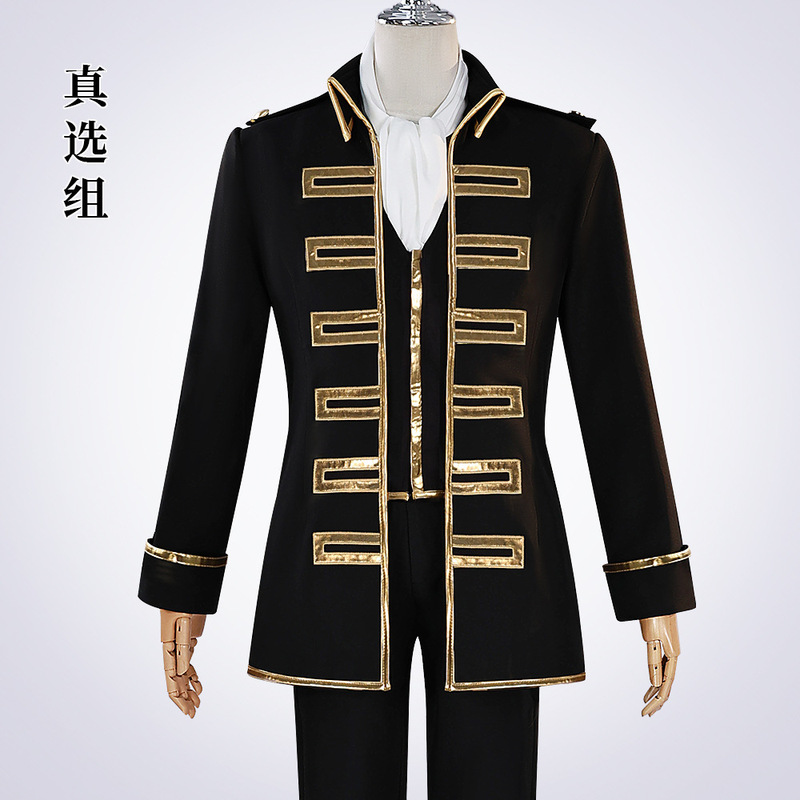 銀魂真選組コス服土方十四郎コスプレ制服制服生地二次元アニメ服クロスボーダー|undefined