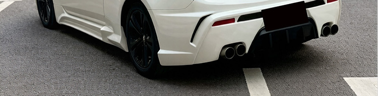 09-15 Genesis Coupe rear bumper body kit modification