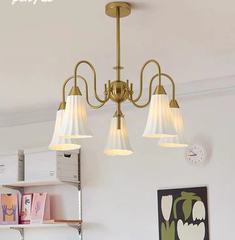 包豪斯中山吊燈復古ins風陶瓷創意設計餐廳小客廳衣帽間臥室燈具