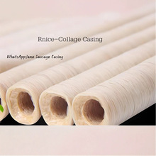 钾和甲 胶原蛋白肠衣collagen Casing 腊肠香肠肉肠可食用胶原蛋