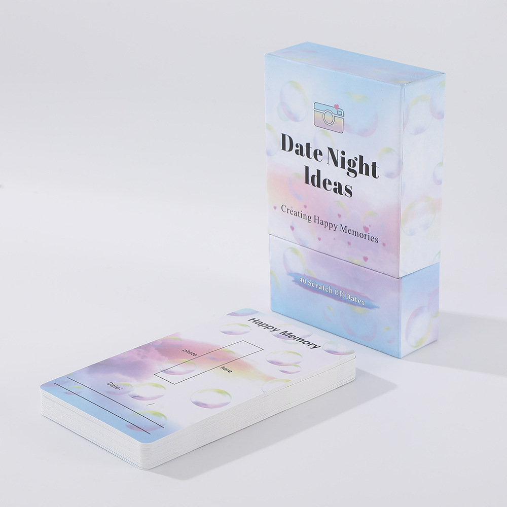 Board Cards 40 Date Adventures: Scratch-Off Card Game For Dating Ideas_voghion.com