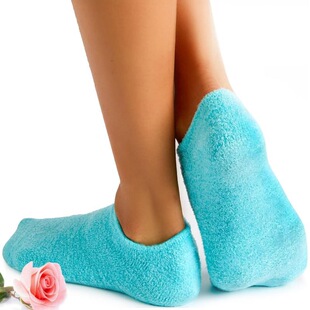 V 30563 Feather Yarn Gel Socks ��ë�����z�m �羳�������R
