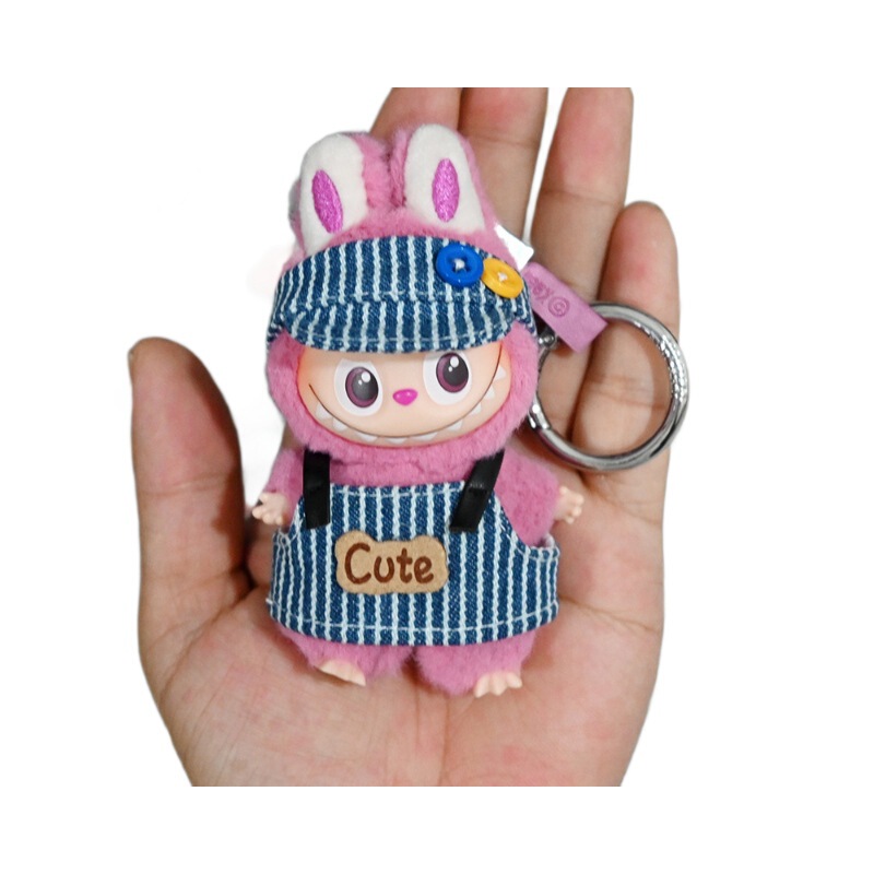 labubu4.0心底密码4代拉布布衣服labubu娃衣7cm玩偶公仔可穿着替|undefined