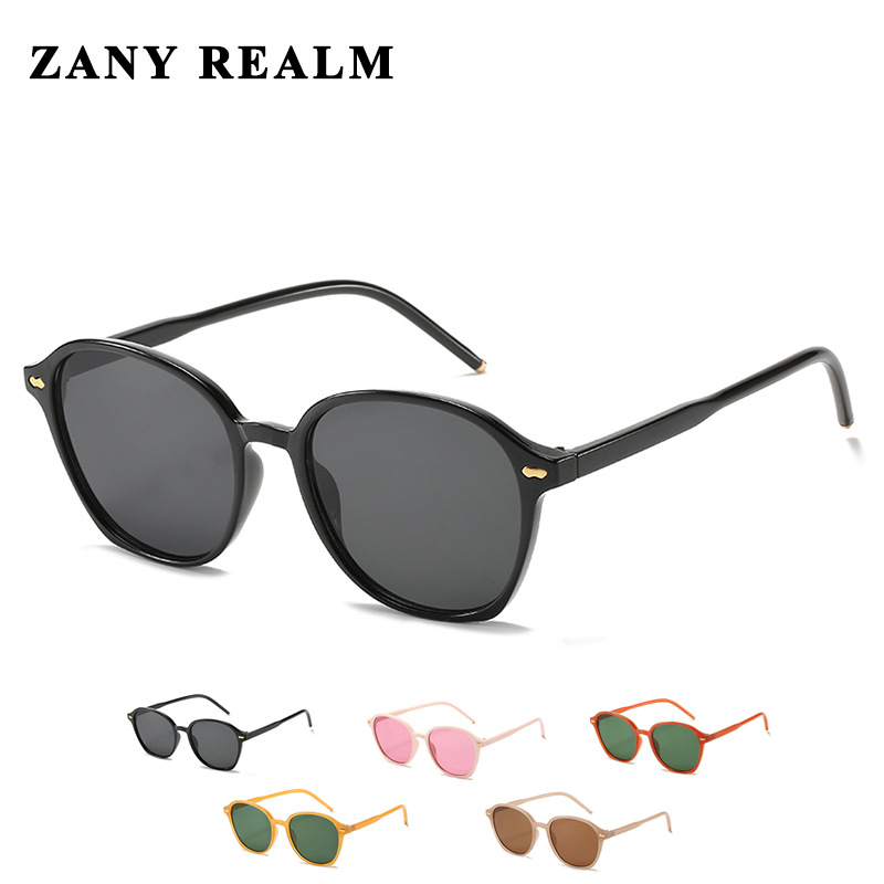 Verano retro color caramelo Pequeño Libro Rojo gafas de sol TikTok ins fabricante de gafas de sol Nuevo Internet celebridad gafas de sol redondas hombres y mujeres