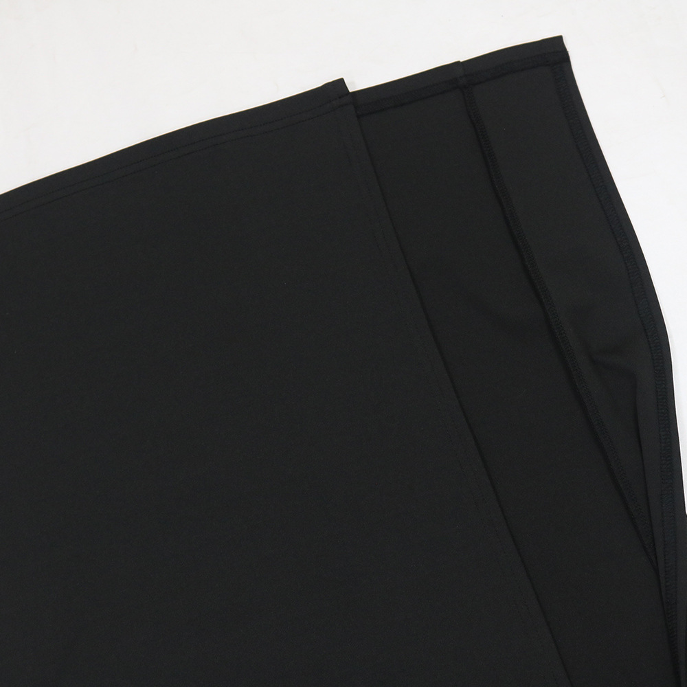 Sling Burning Floral Top Slim Fit High Slit Skirt Solid Color Two Piece Set Women