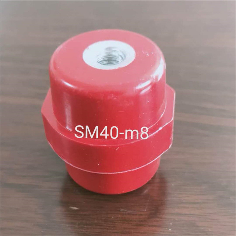 顺成电工  sm绝缘子 红色绝缘柱 高强度绝缘子系列