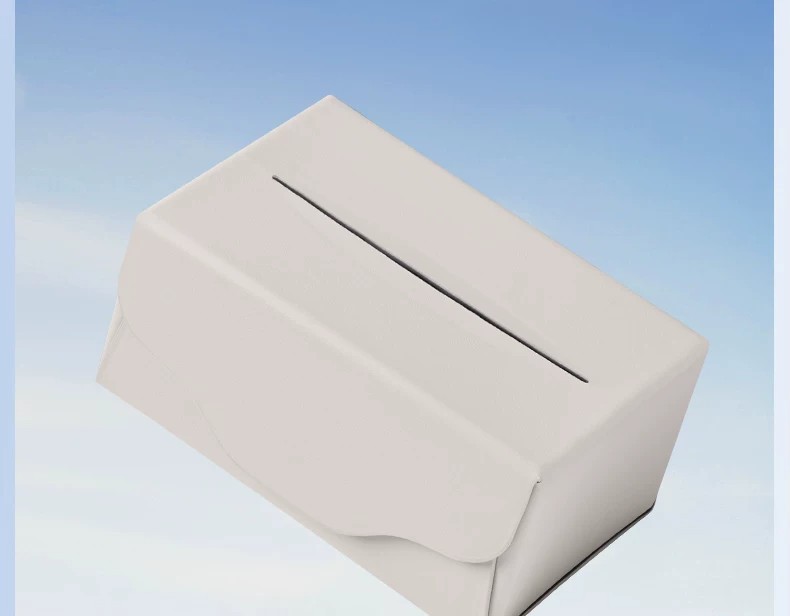 Suitable for Xiaomi YU7/SU7/ Magnetic Car Tissue Box, Foldable Car Tissue Pack for behind the central console screen