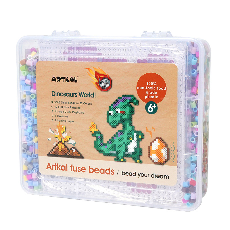 Youken ARTKAL5000 piezas de frijoles y dinosaurios traje de Venta caliente transfronteriza ARTKAL frijoles y frijoles