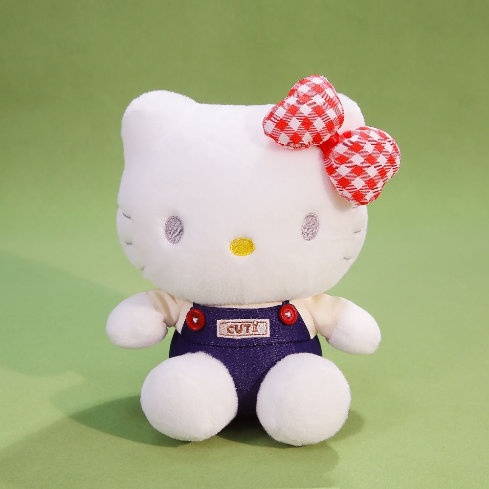 Genuine Hello Kitty Doll Hello Kitty Cat KT CAT Hello Kitty muñeca de peluche de juguete muñeca de niña