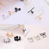 Retro earrings, ear clips suitable for men and women, simple and elegant design, no pierced ears, European style