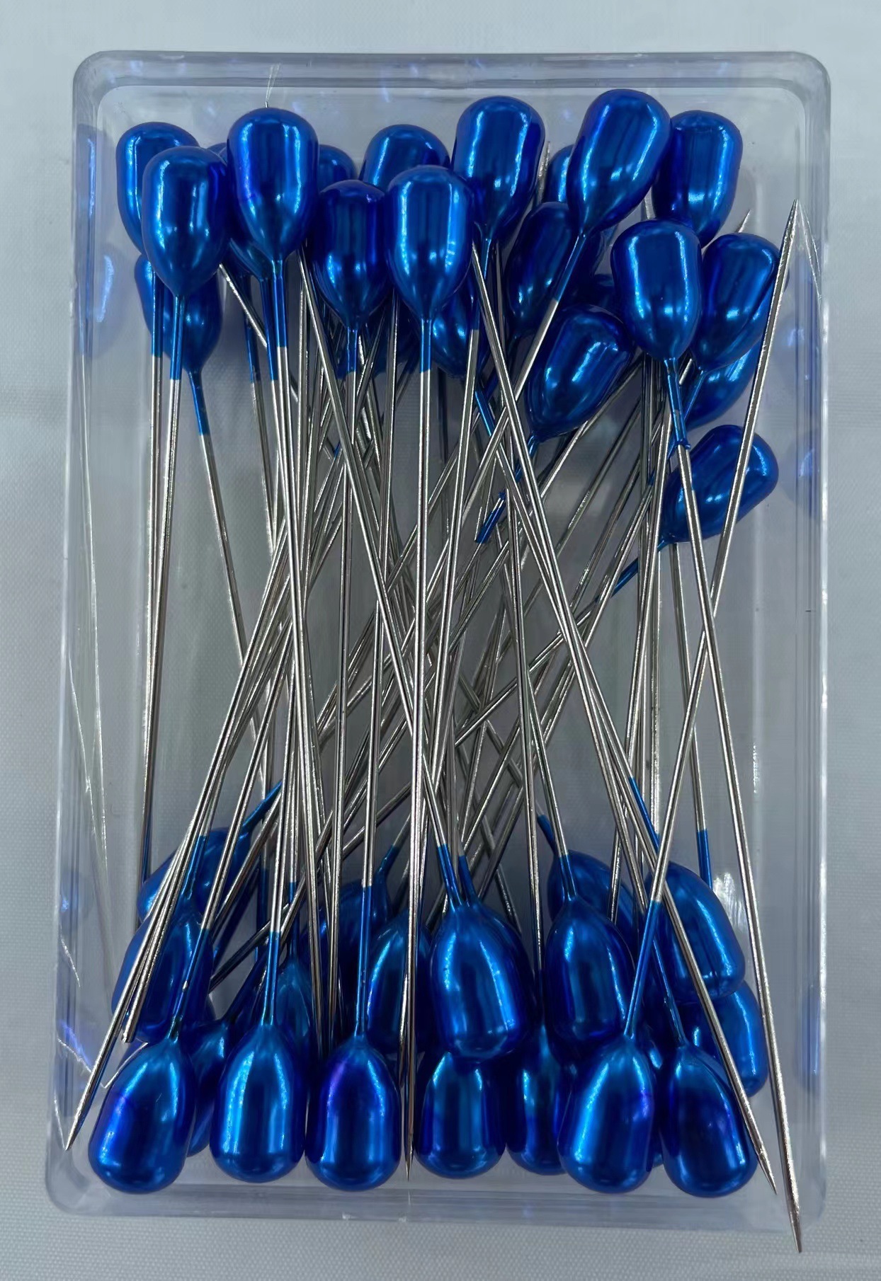 Venta directa de fábrica 6*9*65mm color en forma de pera aguja de posicionamiento de ropa 50 piezas