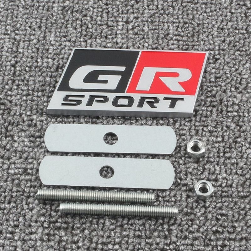 トヨタ改造ステッカー GR GRSPORT GR MN メタルステッカー リアステッカー テールステッカーに適しています。|undefined