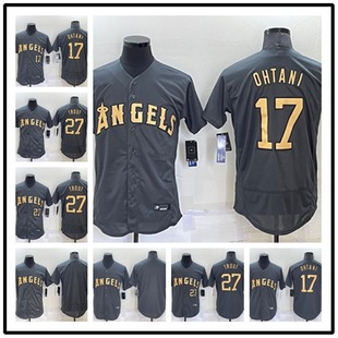 New 2022 All-Star Baseball Suit Angels 17#OHTANL27# Elite Edition Fan Embroidered Baseball Jersey