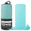 Light blue cylinder bag