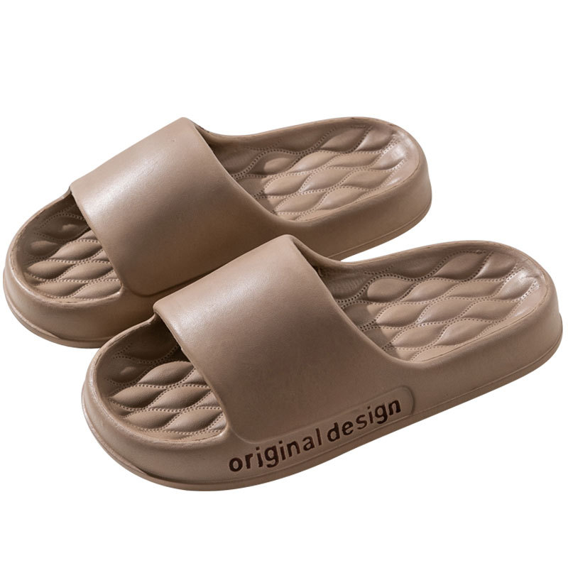 2024 New Style Bathroom Slippers Men's Summer Sports Indoor Home Sandals Women's Wear-Resistant Shit-Stepping EVA Slippers