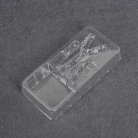 PVC吸塑托盘 透明电子产品吸塑托盘包装 pet对折化妆品泡壳包装盒
