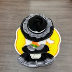 仅衣服】搪胶15-17厘米挂件衣服黑格子蕾丝女仆裙娃衣