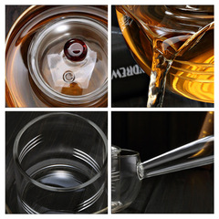 批發耐熱玻璃茶具小青柑煮茶器木把壺側把煮茶壺現代簡約茶壺