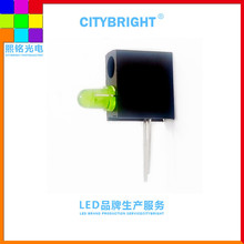 3mm˫�׵��� ��ɫ���� �̷�����ɫ ���� �����90�� ����ָʾLED