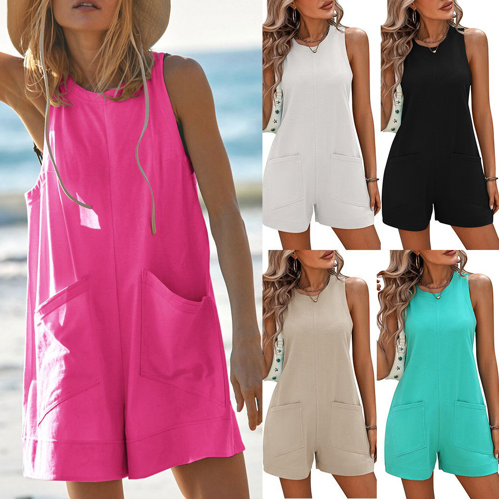 solid-color-loose-jumpsuit-with-pockets-fashion-summer-straight-cargo-shorts-overall-pants-beach-womens-clothing solid-color-loose-jumpsuit-with-pockets-fashion-summer-straight-cargo-shorts-overall-pants-beach-womens-clothing