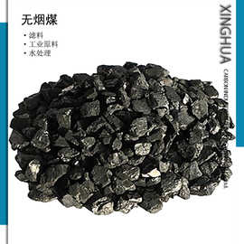 工业用水过滤无烟煤滤料 高碳含量无烟煤 水处理滤料无烟煤厂家
