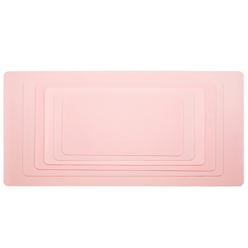 Fabricante en stock Amazon transfronteriza alfombrilla de ratón de cuero grande impermeable almohadilla de escritorio de oficina estudiante almohadilla de escritura logotipo impreso