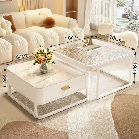 70 라바 글라스 + 60 스노우 마운틴 화이트 + 크림 화이트 프레임