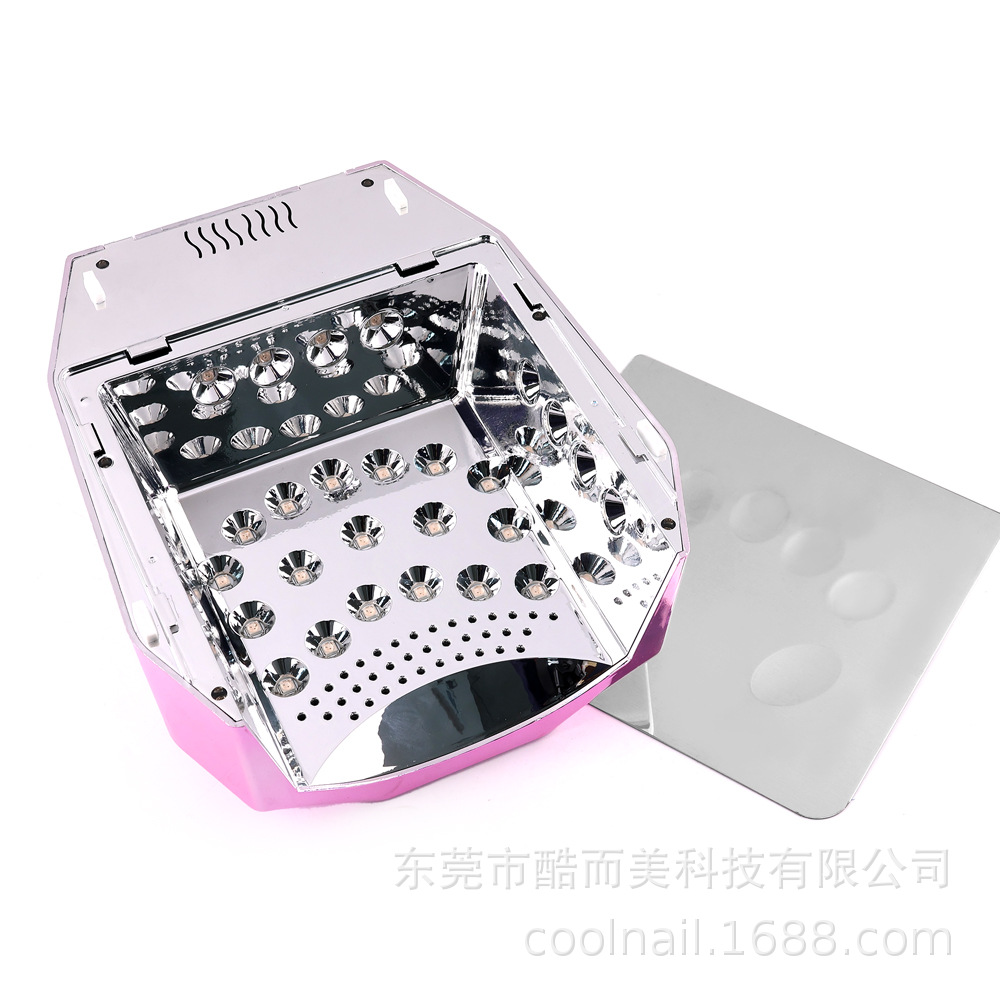 Nuevo tipo de alta potencia de 98W lámpara de manicura de secado rápido de uñas lámpara de fototerapia de almacenamiento de gel de manicura LED inducción de manicura lámpara de horneado