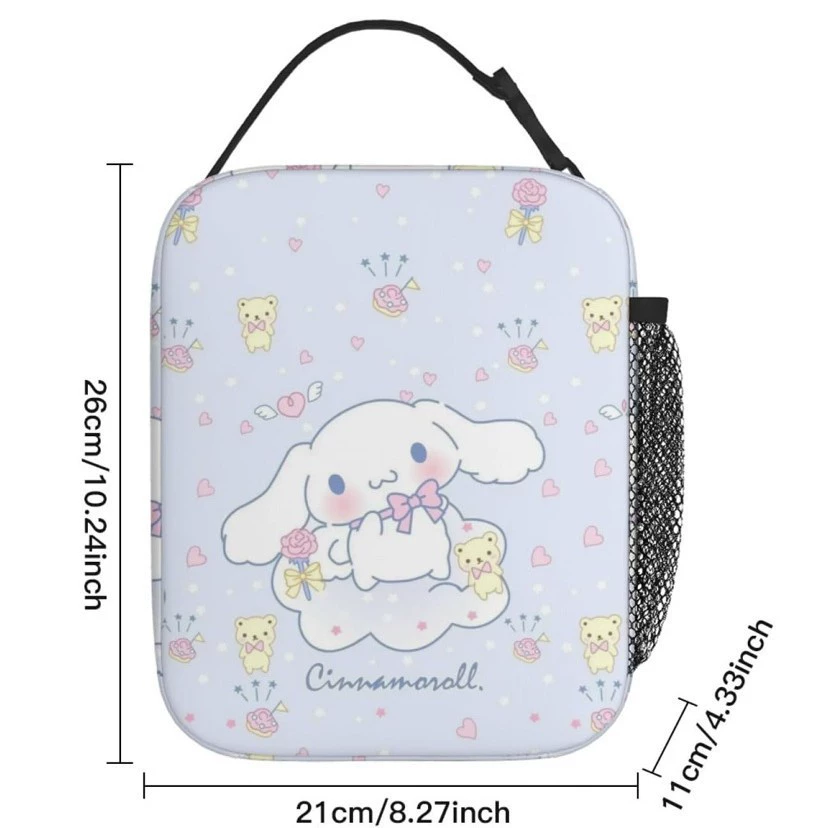 3D новый продукт ледяной пакет Санрио большой уши пёс Cinnamon dog Cinnamoroll ученический анимационный ланч-бэг ледяной пакет