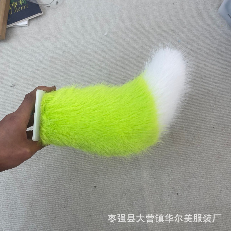 Fluorescencia verde blanco punta