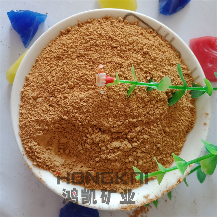 涂料及载体用凹凸棒土黄色高粘度高吸附凹凸棒土吸附剂用凹凸棒土