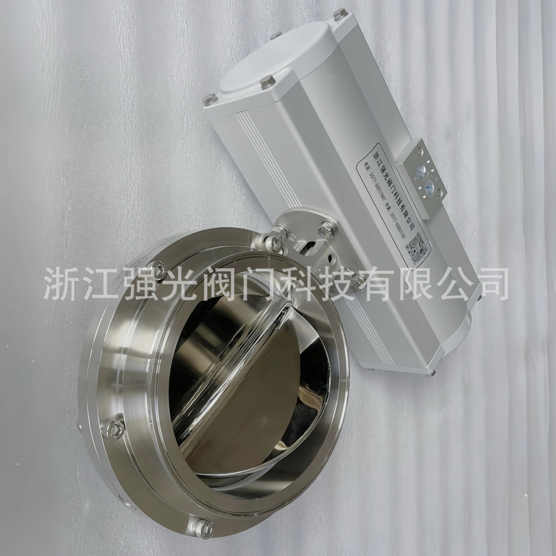 180°粉体下料四氟密封快装卫生级食品级不锈钢气动旋转落料阀