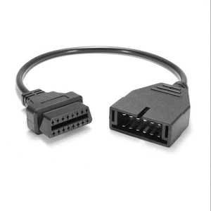12-16Pin GM avtomobil çevirici kabeli, 12Pin OBDII 16P GM kabeli