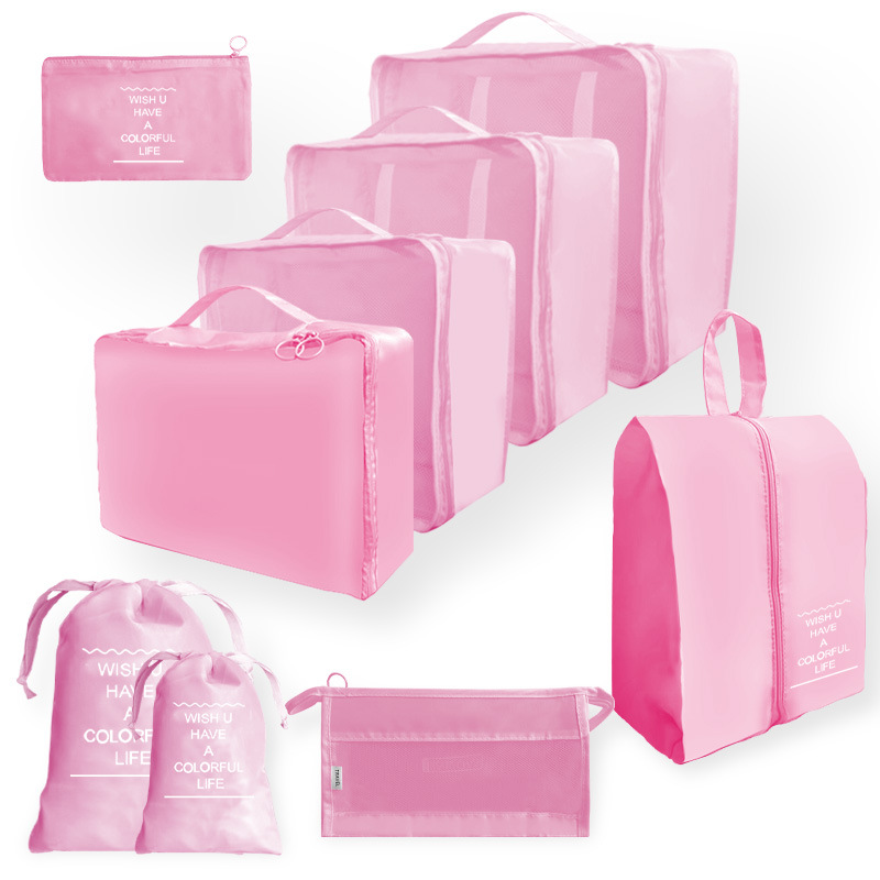 Bolsa de almacenamiento de viaje transfronterizo juego de cosméticos de lavado digital bolsa de almacenamiento subpaquete ropa zapatos bolsa de lona