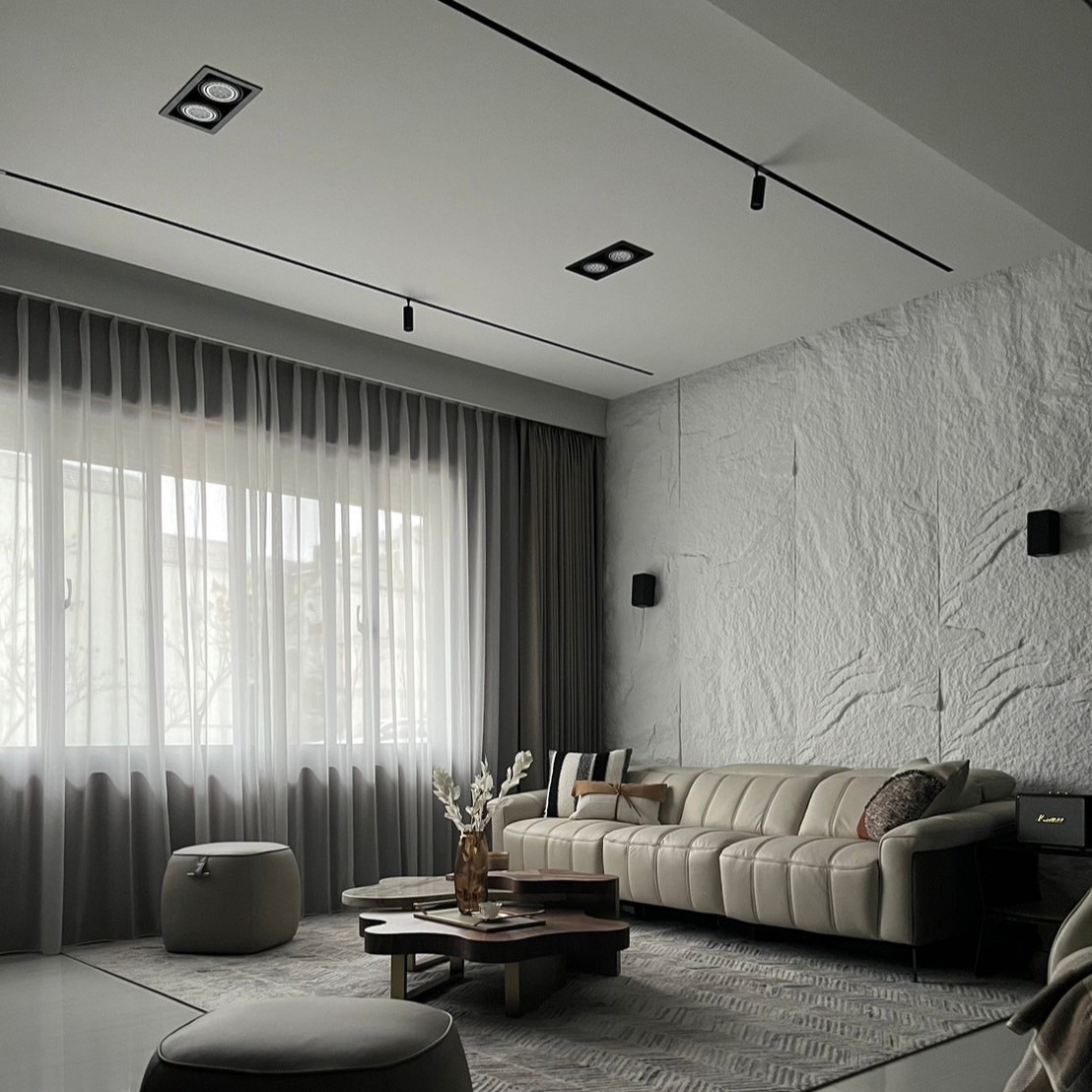 Piel de piedra PU nuevo tipo de roca de esquisto grande de grano continuo piedra de simulación artificial natural villa fondo de pared exterior piedra de paisaje losa