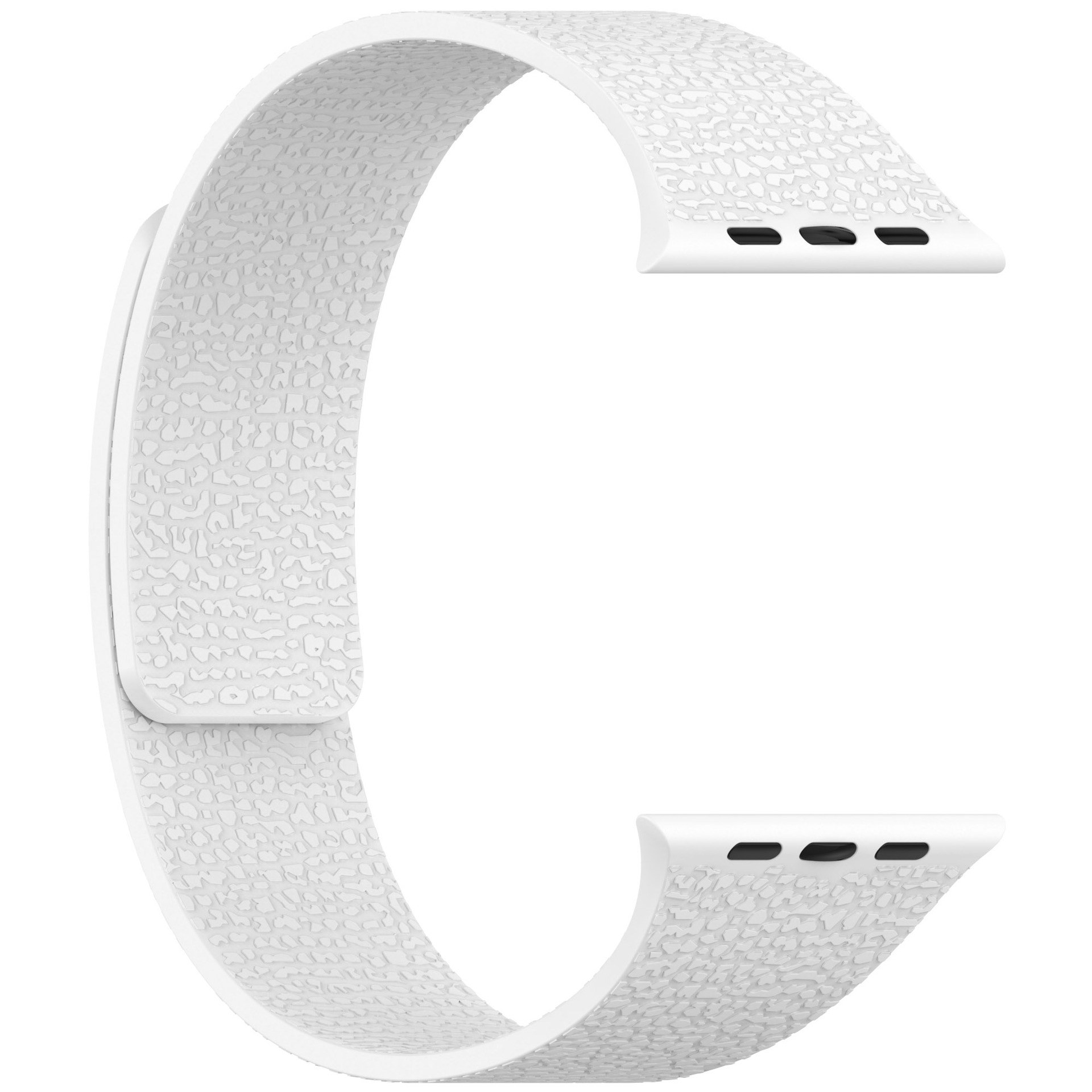 Suitable for Huawei gt5, Xiaomi s4, Apple iwatch9, litchi pattern silicone soft magnetic ultra watch strap s10 undefined