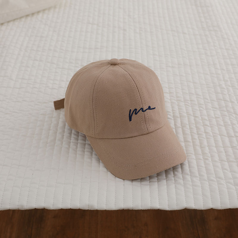 Los niños gorra de béisbol primavera y verano Corea moda niños y niñas patrón de onda casual pico Cap marea sombrero bebé al aire libre