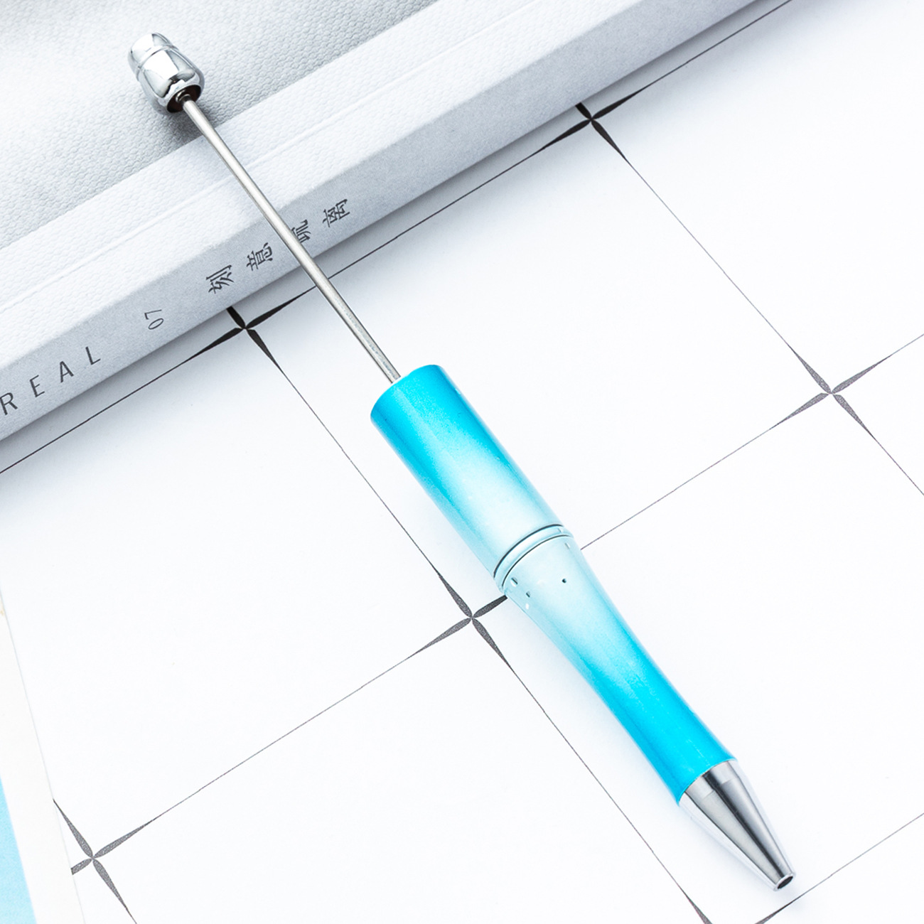 Diy Star Bead Pen creativo galvanizado UV Bead Pen estrella sequin gradiente Bead Pen al por mayor