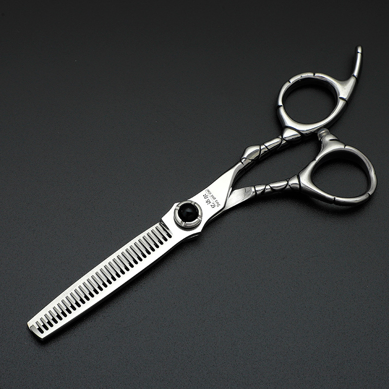 Juego de Tijeras de Peluquería Profesional Japonesas de Alta Gama para Barberos, Estilistas, Peluquería, Tijeras Planas, Juego de Peines, Tinte para el Cabello, Transfronterizo