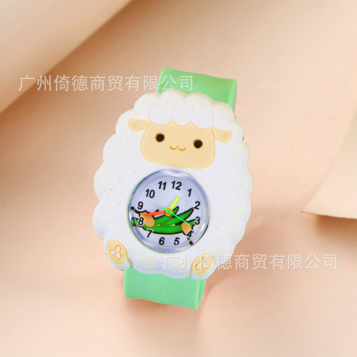 2024 suministro de niños reloj de dibujos animados animal snap ring estudiante kindergarten Panda electrónico en stock Comercio exterior Venta caliente