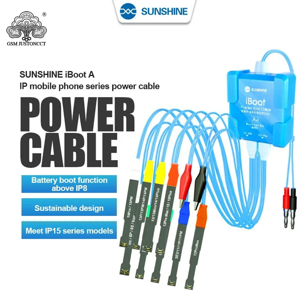 Новые новости инструменты IBOOT A Поддержка кабеля питания Apple 6G-15PM Тестовый кабель для ремонта мобильных телефонов