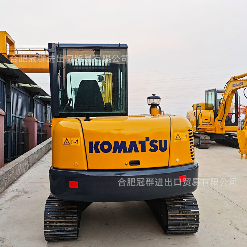 90% de segunda mano nueva PC56 Komatsu pequeña excavadora marca caliente PC70PC35 procedimientos completos image 3