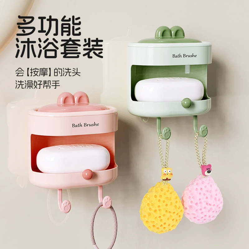 [Источник производителя] Щетка для ванны Двусторонний массажный набор «два в одном»