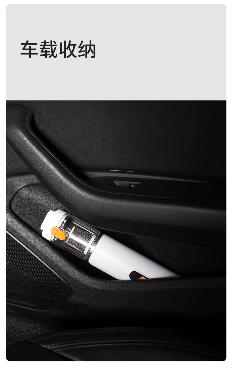 Cross-border car vacuum cleaner with super powerful suction, handheld small vacuum cleaner for cars, household vacuum and blower combo, wholesale
