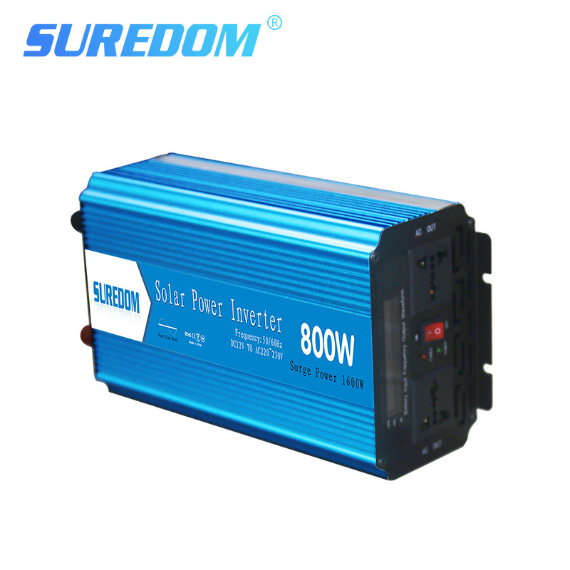 800W Pure Sine Wave Inverter Solar Photovoltaic Inverter Power Supply Home Car Converter with Lcd
