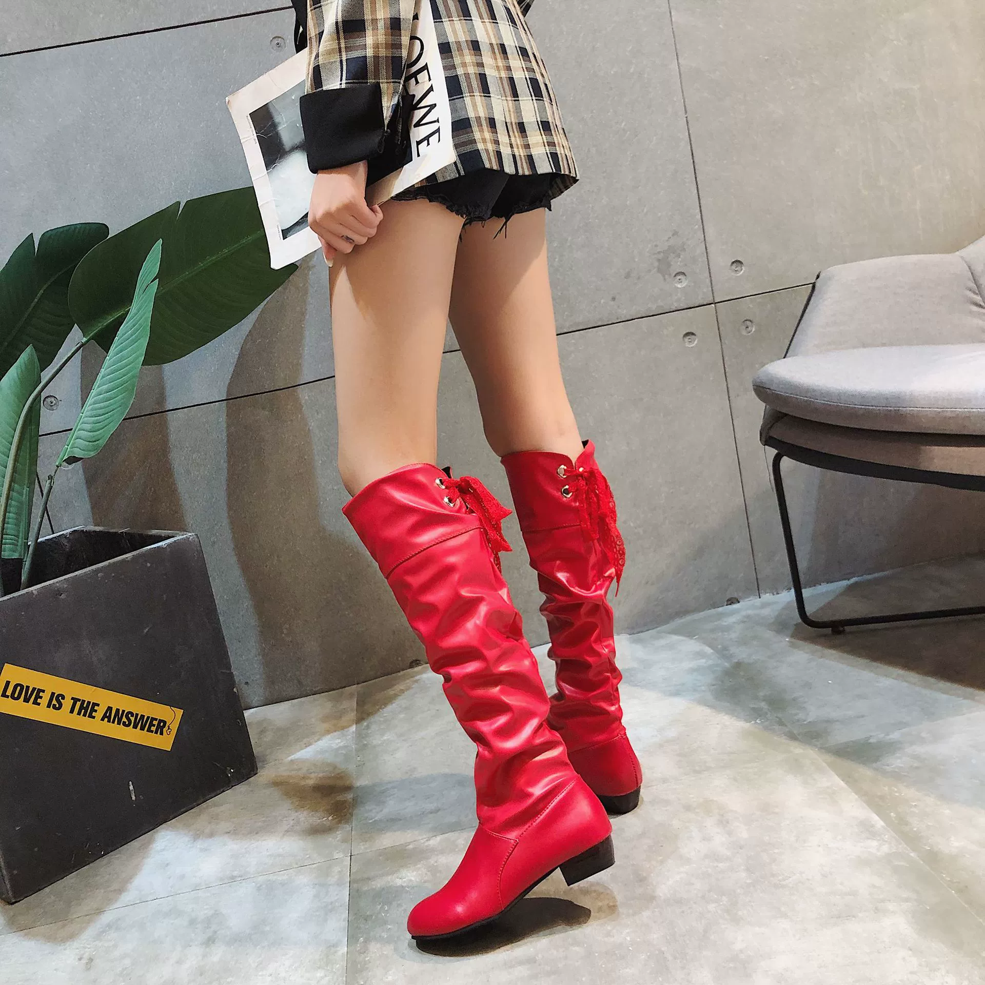 Модные сапоги 2025 года в европейском и американском стиле, на массивном каблуке, высокие сапоги выше колена, высокие сапоги для верховой езды, размеры 35-43, женские сапоги больших размеров на экспорт.
