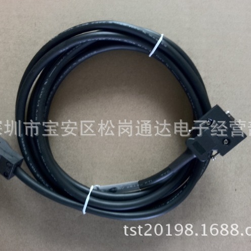 MR-JCCBL3M 5M 8M-L连接线MR-J2S小功率伺服电机编码器电缆线