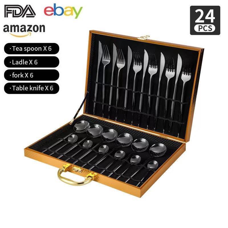 블랙【24PCS】금목상자G